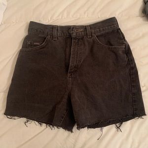 Brown vintage riders shorts!!